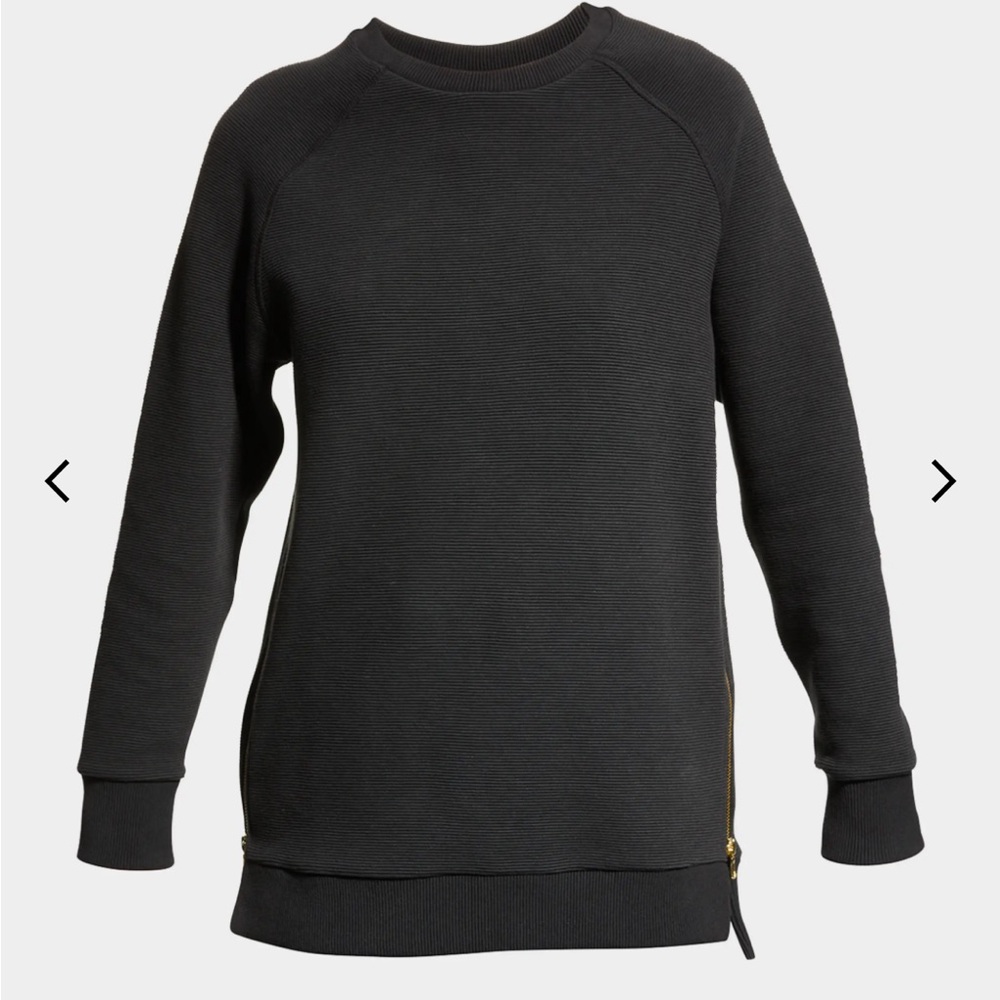 Varley Manning Raglan Pullover Sweatshirt Sz S Navy Blue - Picture 6 of 6